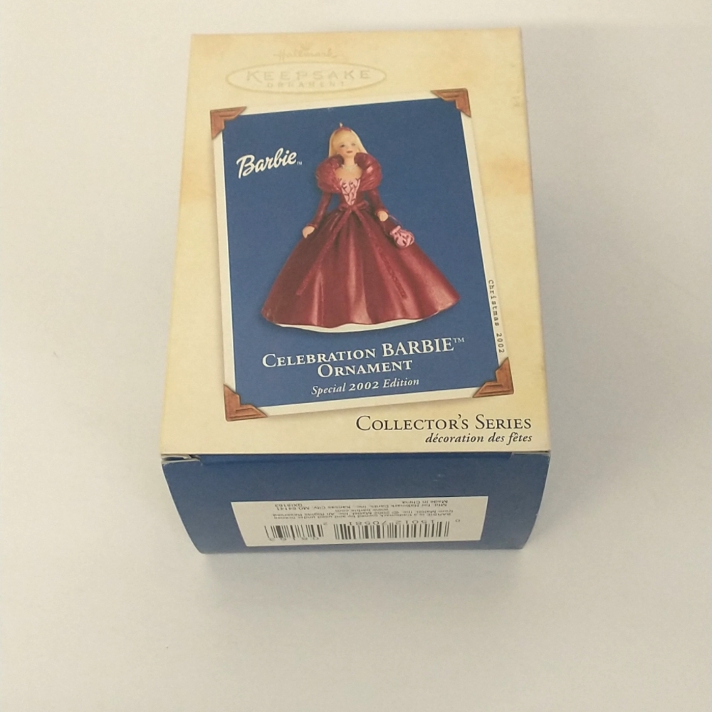 Barbie holiday ornament